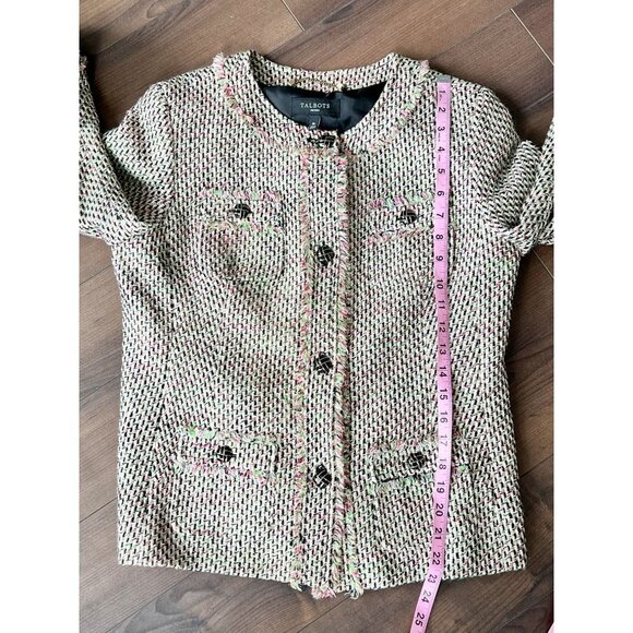 Talbots‎ Blazer gold colored crest buttons SZ: 8P - Picture 10 of 12